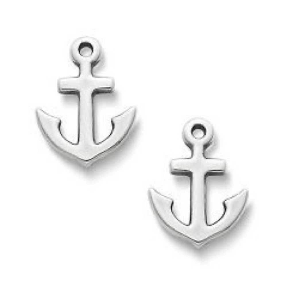 James Avery Anchor Earrings
